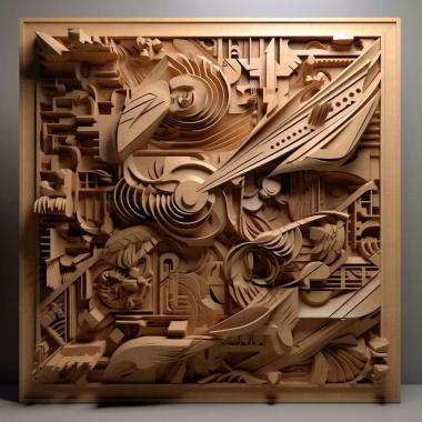 Patterns and decorations Moshe Safdie 4 3d model